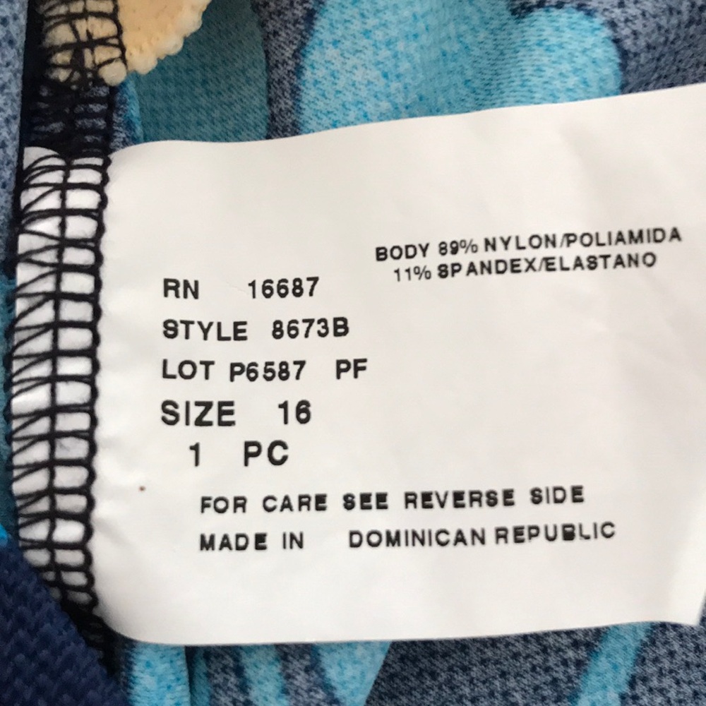 Swimsuit size 16 NWT - Picture 3 of 4